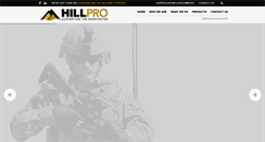 Desktop Screenshot of hillpro.com